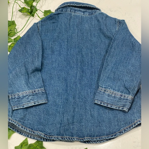 Old Navy Kids 18-24m Denim Button Down - Picture 6 of 7
